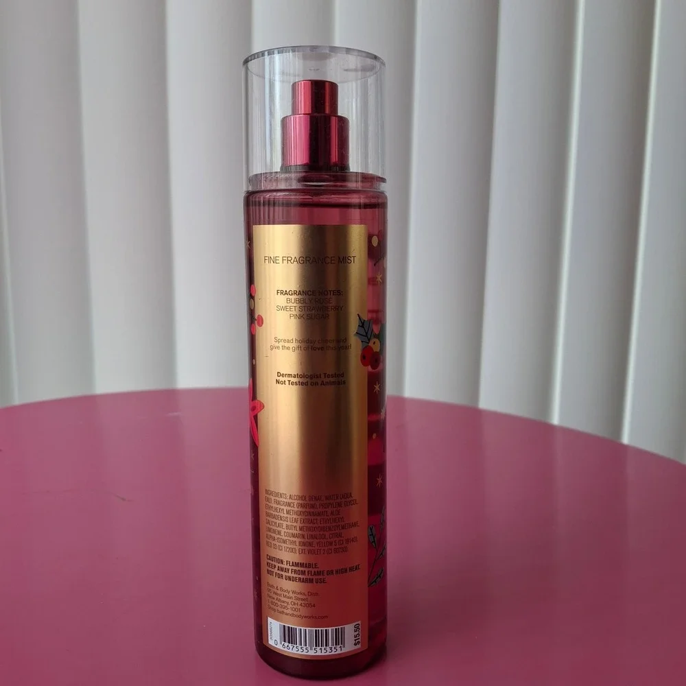 Bath & Body Works LOVE COTTON CANDY CHAMPAGNE Fine Fragrance Mist‎ 8 oz Spray
